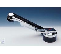 RK Reich Keramik de Luxe Silver Ceramic Switch Robinet mélangeur à levier unique