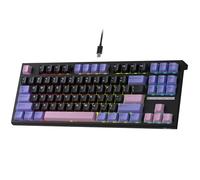 RK ROYAL KLUDGE C87 Clavier de jeu mécanique à effet Hall - 75 % HE - Interrupteur magnétique filaire RVB - Hot Swap - Déclenchement rapide - Taux d'interrogation 8K - Pilote Web Pro pour Mac et Win