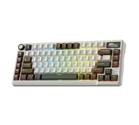 RK ROYAL KLUDGE L75 Joint sans Fil RGB Clavier de Jeu mécanique avec Bouton | 75% TKL Clavier BT/2.4G/USB-C touches macro plaque signalétique tactile, batterie 8000mAh, remplacement chaud, touches PBT