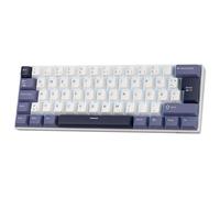 RK ROYAL KLUDGE RK61DE Clavier mécanique sans fil 60 %, compact, QWERTZ | Clavier de jeu compact 61 touches BT5.0/2.4G/USB-C - Touches PBT - Logiciel Pro - Échange à chaud personnalisé