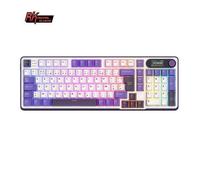 RK ROYAL KLUDGE S98 Clavier mécanique avec écran intelligent et boutons,96% sans fil,BT/2,4 GHz/USB-C,disposition AZERTY française