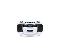 Lecteur radio cassette et CD portable - THOMSON - RK201CD - Blanc