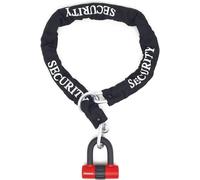 Rk72120l Bloque Disque Mini U,Chaîne Moto Antivol,Ø10mm 120cm,Boucle,Chaine Antivol Acier Cémenté,Boucle,Ancrage Parking,Verrouillage Sécurité Scooter,Blocage Vélo Électrique