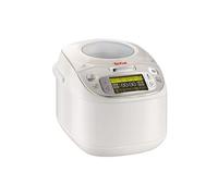 Tefal Multi-cuiseur RK8121 45 en 1 750 W 5 L écran LCD maintien au chaud livre de recettes blanc