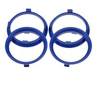 RKC 4X Anneaux de centrage 71,6 x 66,6 Cercles Bleu foncé Centrer mm Anneaux Made in Germany
