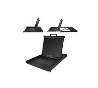StarTech Console KVM Rack 1U 8 ports - LCD 19" - RKCONS1908K - USB+VGA