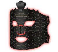 Rkdely 7 Couleurs Masque LED Visage, 240 LED Masque Visage Lumière Rouge, Masque Led Silicone à Commande Sans Fil avec Timer Automatique, Led Face Mask pour Tous les Types de Peau, Soin Peau