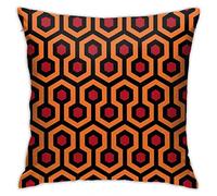 RKE Overlook Tapis d'hôtel Le Motif Hexagonal Brillant géométrique Treillis polygone Housses de Coussin décoration de la Maison canapé canapé Coussin carré taie d'oreiller 45,7 x 45,7 cm, Taille