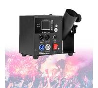 RkgSinuo Lanceur De Confettis Professionnel, Machine à Confettis avec TéLéCommande pour Mariages, DiscothèQues, Clubs Et FêTes SingleHead