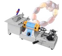 RkgSinuo Scie Lapidaire pour La DéCoupe De Pierres, Mini Scie De Table, Meuleuse Et Polisseuse avec Arbre Flexible, Mini Scie Lapidaire De Table