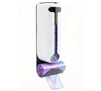 Rkixlix Support de Sac en Plastique Porte-Sacs d'épicerie Organisateur Mural de Sacs en Plastique Adhésif Distributeur de Sacs de Courses Support Mural Adhésif en Plastique pour la Cuisine