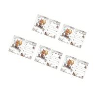 RKJRTK 10 cartes postales d ' invitation, Branch model, G