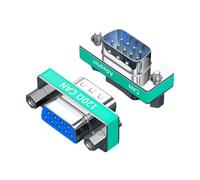 RKJRTK Lot de 2 résistances de borne de bus, adaptateur professionnel Db9 broches fin avec résistance de 120 Ω pour l'intégrité de la transmission CAN Bus et de la série de ports de communication