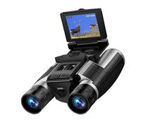 RKJRTK Lunettes de Terrain Portables et Appareil Photo, Black Silver | Écran d ' observation de 2, 4 pouces comprenant un de trépied pour une imagerie stable dans la nature avec une