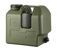 RKJRTK Pichet à Eau consommable en polystyrène 20 L avec Robinet, 20L | Multifonctionnel construit dans un de détergent et un distributeur de savon pour le nettoyage extérieur en