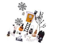 RKJRTK Portes de Vacances Miniatures pour Maisons de poupées, Plastique