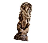 RKJRTK Statues de Dieu en résine Thors/Loki/Freyja Figurines de, D, E