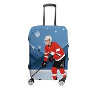 RKJVB Housses de bagage anti-rayures pour joueur de hockey sur glace - Lavable - Élastique - Protection de bagage de voyage, Joueur de hockey sur glace, XL