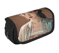 RKJVB Trousse à crayons Tang Dynasty Noble Consort - Grande capacité - Double fermeture éclair - 2 compartiments - Portable - Multifonction - Organiseur de bureau, Style :, Taille unique