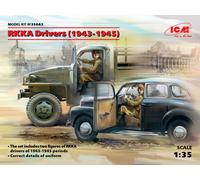 Rkka Drivers (1943-1945) 1:3 5 Figurine Plastique Model Kit Icm