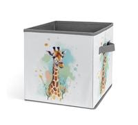 Rkklvbns Bacs de rangement pliables avec poignées - Grand panier de rangement en tissu pour vêtements, livres, couvertures, jouets
