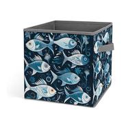 Rkklvbns Bacs de rangement pliables avec poignées, grand panier de rangement en tissu pour vêtements, livres, couvertures, jouets