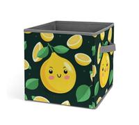Rkklvbns Bacs de rangement pliables en tissu avec poignées, grand panier de rangement pour vêtements, livres, couvertures, jouets