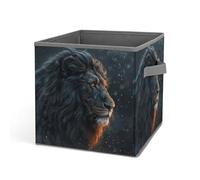 Rkklvbns Beaux bacs de rangement en tissu avec poignées - Grand panier de rangement pliable pour vêtements, livres, couvertures, jouets