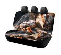 Rkklvbns Bread in Bakery Housses de siège de voiture imperméables pour chien - Antidérapantes - Faciles à nettoyer - Taille universelle - Convient pour véhicules, camions et SUV