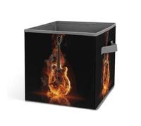 Rkklvbns Grand panier de rangement pliable en tissu pour vêtements, livres, couvertures, jouets