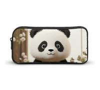 Rkklvbns Grande trousse à crayons portable avec fermeture éclair - Rangement simple - Esthétique - Papeterie pour bureau, université, adulte