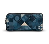 Rkklvbns Grande trousse à crayons portable avec fermeture éclair - Rangement simple - Esthétique - Pour bureau, université, adulte
