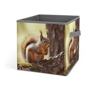 Rkklvbns Grands bacs de rangement amusants en tissu avec poignées, panier de rangement pliable en tissu pour organiser livres, couvertures, jouets