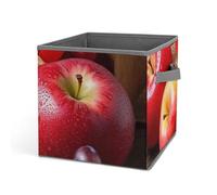 Rkklvbns Grands bacs de rangement en bois, panier de rangement pliable avec poignées, grand panier de rangement en tissu pour vêtements, livres, couvertures, jouets
