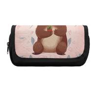 Rkklvbns Jolie trousse à crayons double grande capacité avec fermeture éclair et compartiments multiples