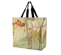 Rkklvbns Orange Line Art Sac fourre-tout pour femme Sac à bandoulière Sac de rangement portable léger et durable pour le travail, les voyages