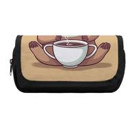 Rkklvbns Trousse à crayons double grande capacité avec fermeture éclair et compartiments multiples pour ranger les stylos et le bureau