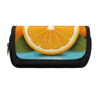 Rkklvbns Trousse à crayons double grande capacité avec fermeture éclair et compartiments multiples pour ranger les stylos et le bureau