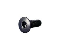 RKODRSMG 1/2/5/10/20 pièces M5 M6 M8 Longueur 6-100mm Noir 304 Acier Inoxydable hexagone à Six pans Creux Plat tête fraisée vis Boulon(2pcs M8x60mm)
