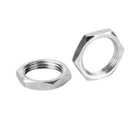 RKODRSMG 5 pièces 304 Acier Inoxydable écrou Hexagonal raccord de Tuyau M8-M40 Pas 1mm/1.5mm métrique Femelle(M24x1.5x30x5 (5pcs))