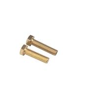 RKODRSMG M4 M5 M6 M8 M10 M12 M16 Boulon Hexagonal en Laiton Externe Filetage métrique vis à tête hexagonale(30mm (3pcs),M16)