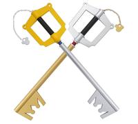 RKS DIFFUSION Pack 2 Keyblades en Mousse Kingdom Hearts Mickey Gold Keyblade + Sora Epee Clé