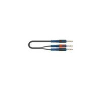 RKSA100-5 - Câble audio RokSolid jack stéréo - 2 x jack mono 5 m