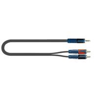 RKSA1505 Cable Audio Minijack Stereo 2xRCA 5M Câbles adaptateur