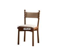 RKVXCJHDR Chaise de Bureau Chaises de Salle à Manger de Style français du Milieu du siècle, chaises de Salle à Manger rétro, chaises à Dossier en Tissu rembourré Chaise de Bureau à Domicile