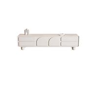 RKVXCJHDR Meuble TV de rangement crémeux d'angle arrondi - Meuble TV moderne pour salon - Décoration de la maison - Meuble TV - Consoles TV pour salon (160 x 30 x 50 cm)