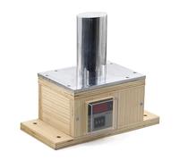 RKXKJ Fer À Cintrer pour Éclisses De Guitare, Outils De Lutherie, Pointe De Fer À Souder Ovale en Aluminium, avec Base en Bois - Température Réglable Jusqu'à 150 °C - Idéal