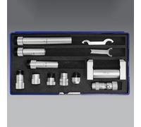 RKXKJ Micromètre D'intérieur À Vernier Tubulaire, Type Rallonge, Max. 50-600 Mm, Plage en Option, Précision De 0,01 Mm, avec Tiges/Pied À Coulisse Standard, pour L'industrie