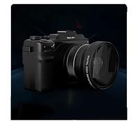 RKYRRKI Caméra vidéo grand angle 48 MP - Cadre avant et arrière - Double objectif - Pour selfie - Caméra vidéo 18X 4K (avec carte TF 128 Go, avec large)