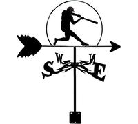 RKYRRKI Girouette décorative pour jardin, jardin, cour, scène, durable, outil de mesure, outil de construction, piquet de jardin, indicateur de direction du vent